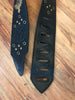 Mathas Guitars - Leather Guitar Strap - Guitar Straps - Brandish Your Axe - Live Sharp Shred Hard - Sküllanon - Skullduggery - Flight To Fight - Black Gold - Les Paul