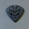 Mathas Guitars - "JAZZ-X" - Guitar Picks - 1.5 mm - Black - "SKÜLLANON / CLASSIC EMBLEM" - Engraved - Double-Sided Logos