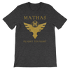 Mathas Guitars - Tee - T-Shirt - TShirt - Shirt - Streetwear - Live Sharp Shred Hard - Sküllanon - Skullduggery - Flight To Fight