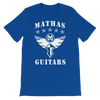 Mathas Guitars - Tee - T-Shirt - TShirt - Shirt - Streetwear - Live Sharp Shred Hard - Skül Sprt - Skullduggery - Flight To Fight