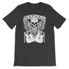 Mathas Guitars - Tee - T-Shirt - TShirt - Shirt - Streetwear - Live Sharp Shred Hard - Skül Sprt - Skullduggery - Flight To Fight