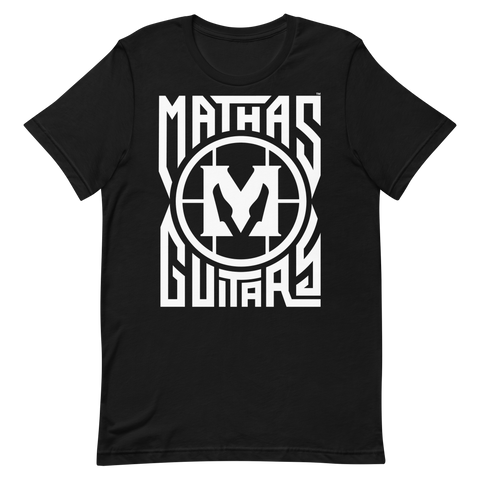 Mathas Guitars - "FLAGSHIP EMBLEM" Logo T-Shirt