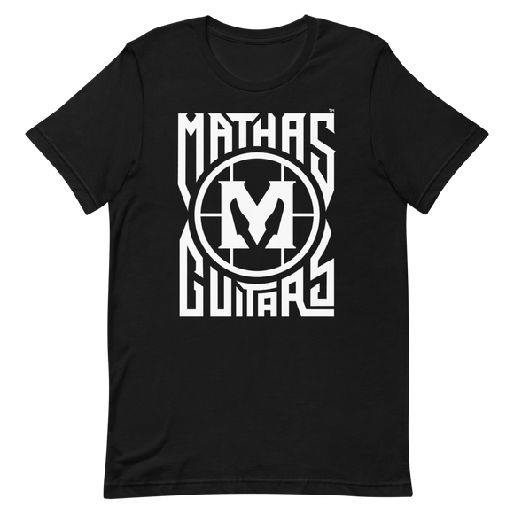 Mathas Guitars - Flagship Tee - T-Shirt - TShirt - Shirt - Streetwear - Live Sharp Shred Hard - Flight To Fight - Skül Sprt